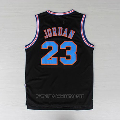 Camiseta Tune Squad Michael Jordan NO 23 Negro2